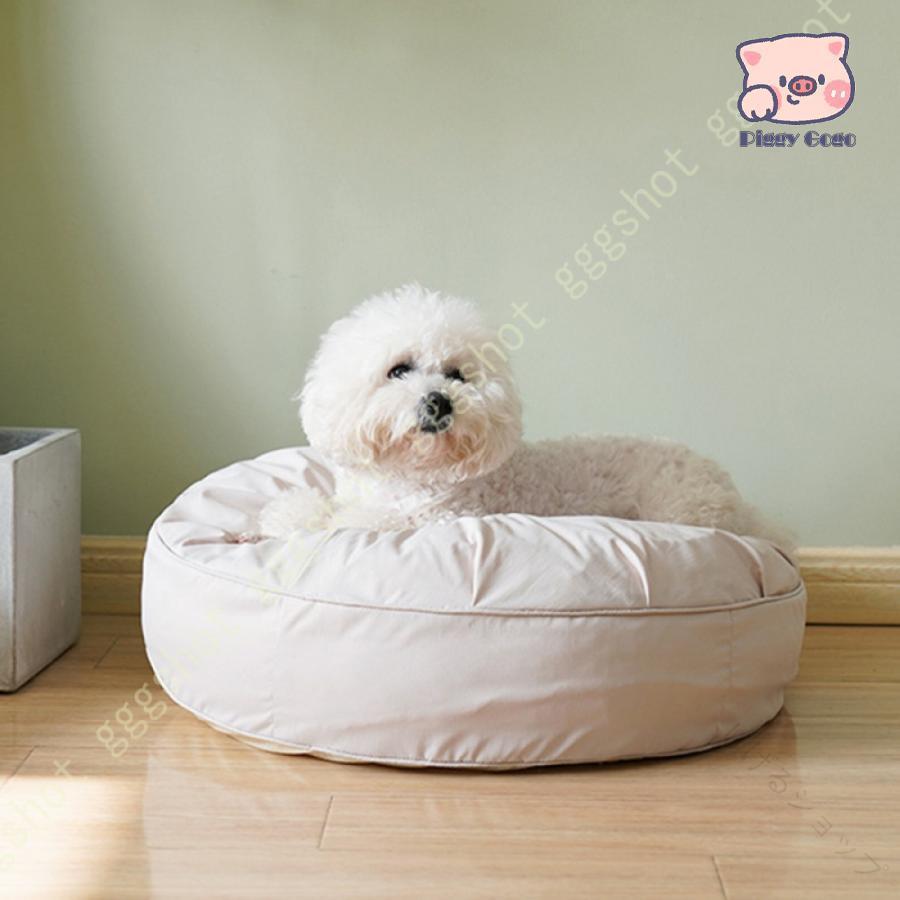 犬 ベッド 猫 ベッド 犬 クッション ペット ベッド ペット ソファー 布団 マット ふわふわ もこもこ 丸型 ラウンド 小型犬 中型犬 通年 利用 冬 暖かい 滑り止め 安心 素材 快適 ペット 用 寝具