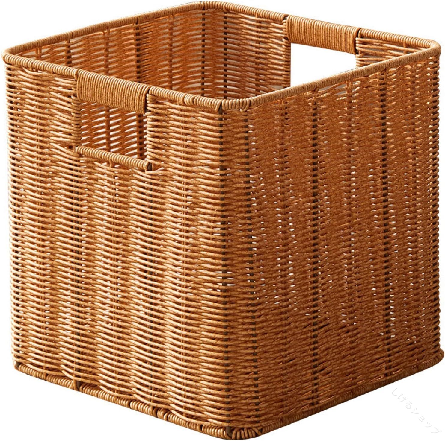 ラタン 収納 バスケット 30×30×30cm 天然 素材 籐 織り 雑貨 化粧品 収納 軽食 リビング キッチン 用途 スナック パン かご 果物 菓子 洗面 文房具 小物 多用途 収納 バスケット