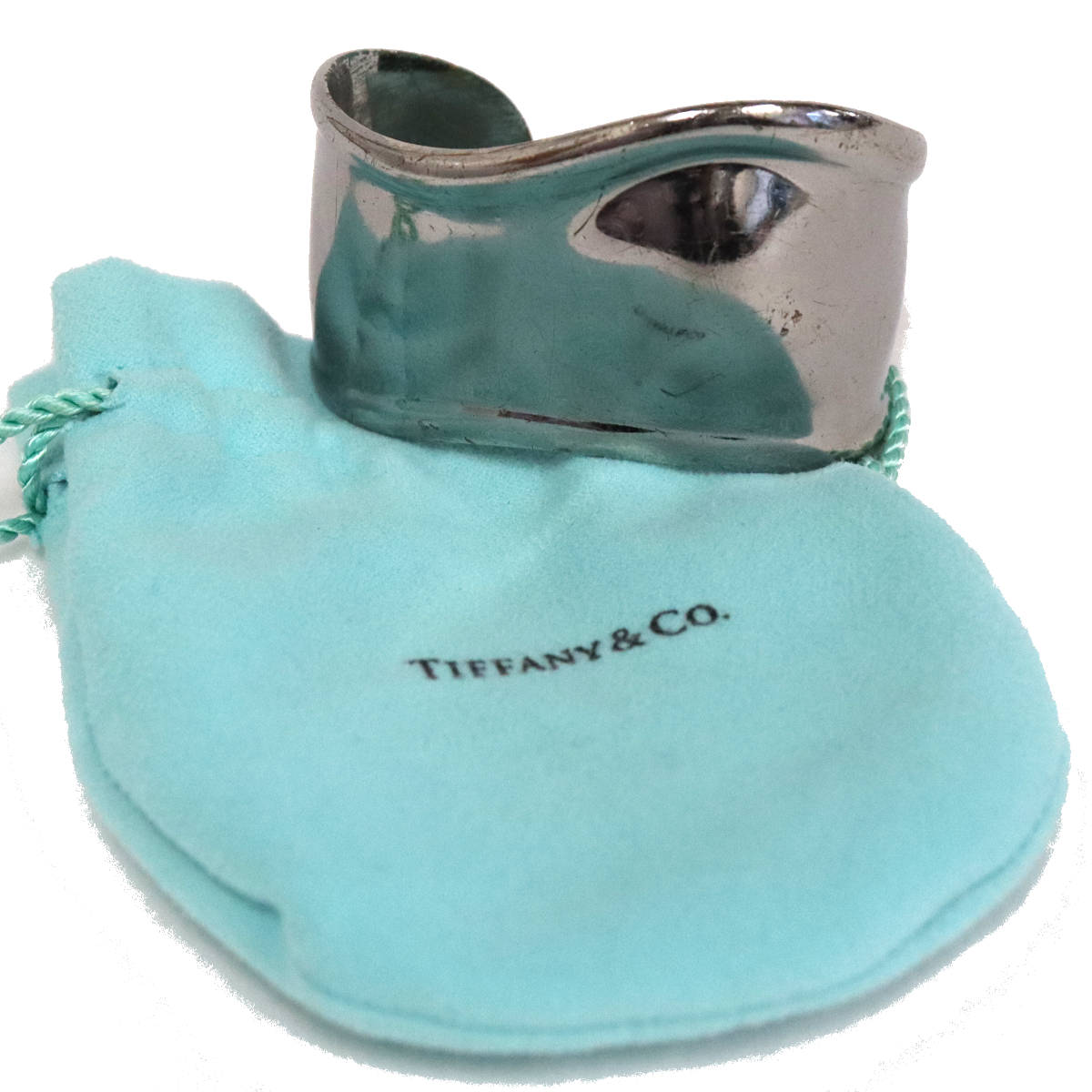 楽天市場】ティファニー バングル ブレスレット K18PG エルサ