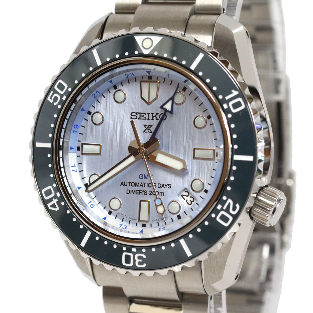 【中古】セイコー プロスペックス Save the Ocean 1968 メカニカルダイバーズ GMT(SBEJ013)6R54-00C0