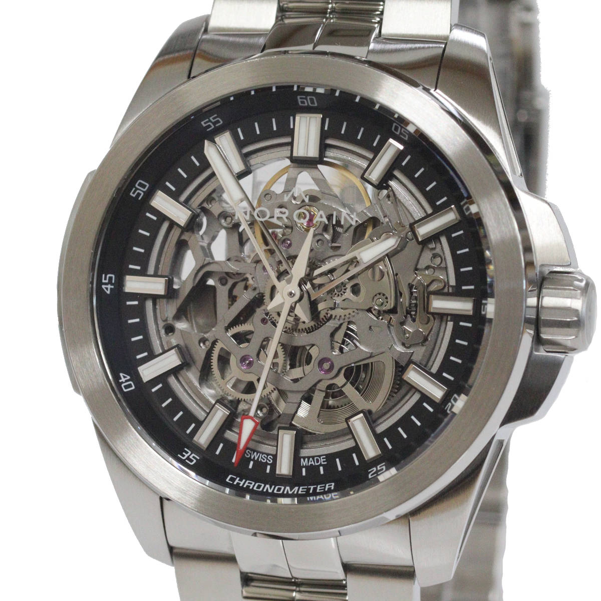【中古】ノルケイン インディペンデンス 22 スケルトン(N3000.07S01.B01.S01)N3000S03A/301/102SI 特別～版 42粍 AT