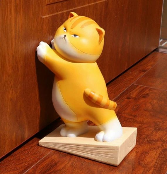 楽天市場】ドアストッパー 可愛い アニマル 猫 玄関 おしゃれ