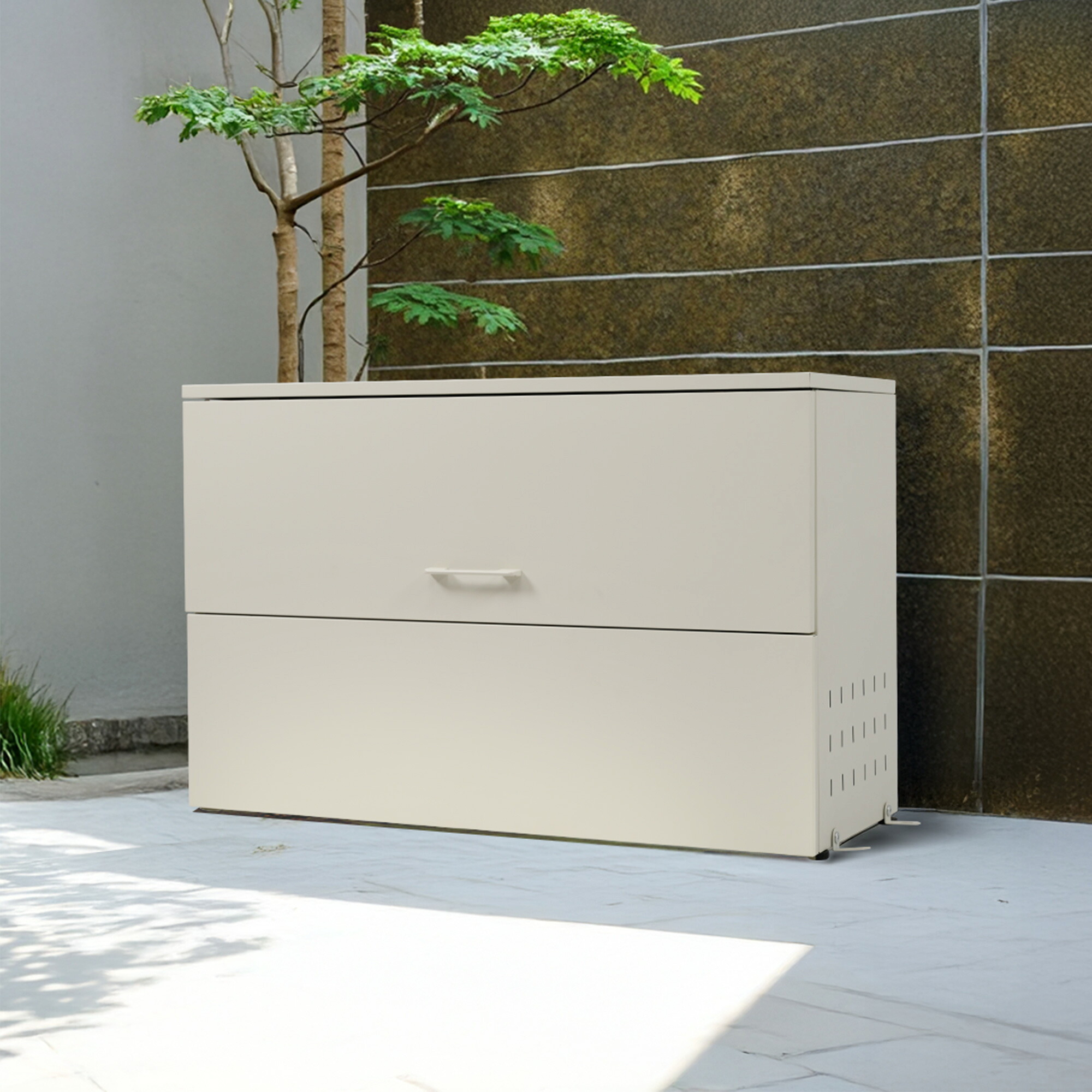 ゴミ箱 屋外 247L 大容量 通気性抜群 頑丈 大型 安定 簡単組立 ゴミ荒らし防止 カラスよけ 大型 野良猫よけ 大きい ふた付き ゴミステーション ゴミボックス ゴミ収納 ゴミ保管 ゴミ収集 庫 ごみ 箱 カラス対策