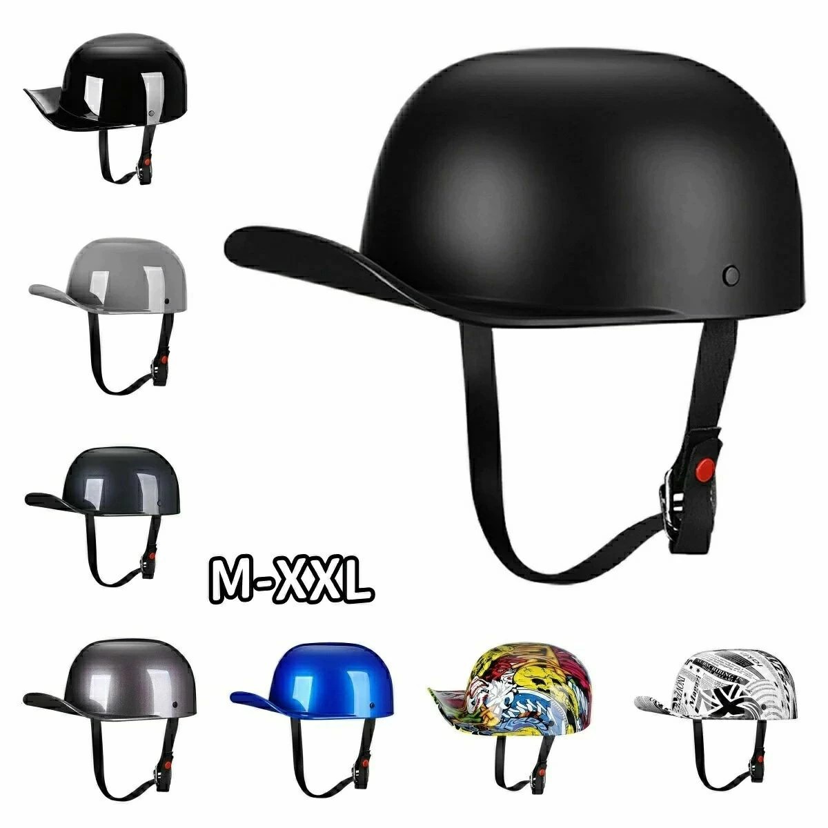 楽天市場】野球帽版タイプ ヘルメット ハーフヘルメット ハンチング