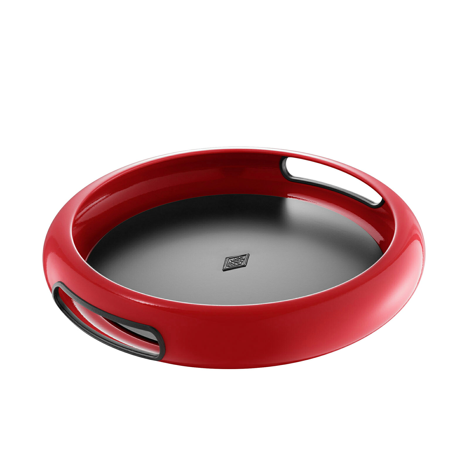 WESCO (ウェスコ) ノンスリップラウンドトレー SPACY TRAY レッド 322101-02|シカマインターナショナル