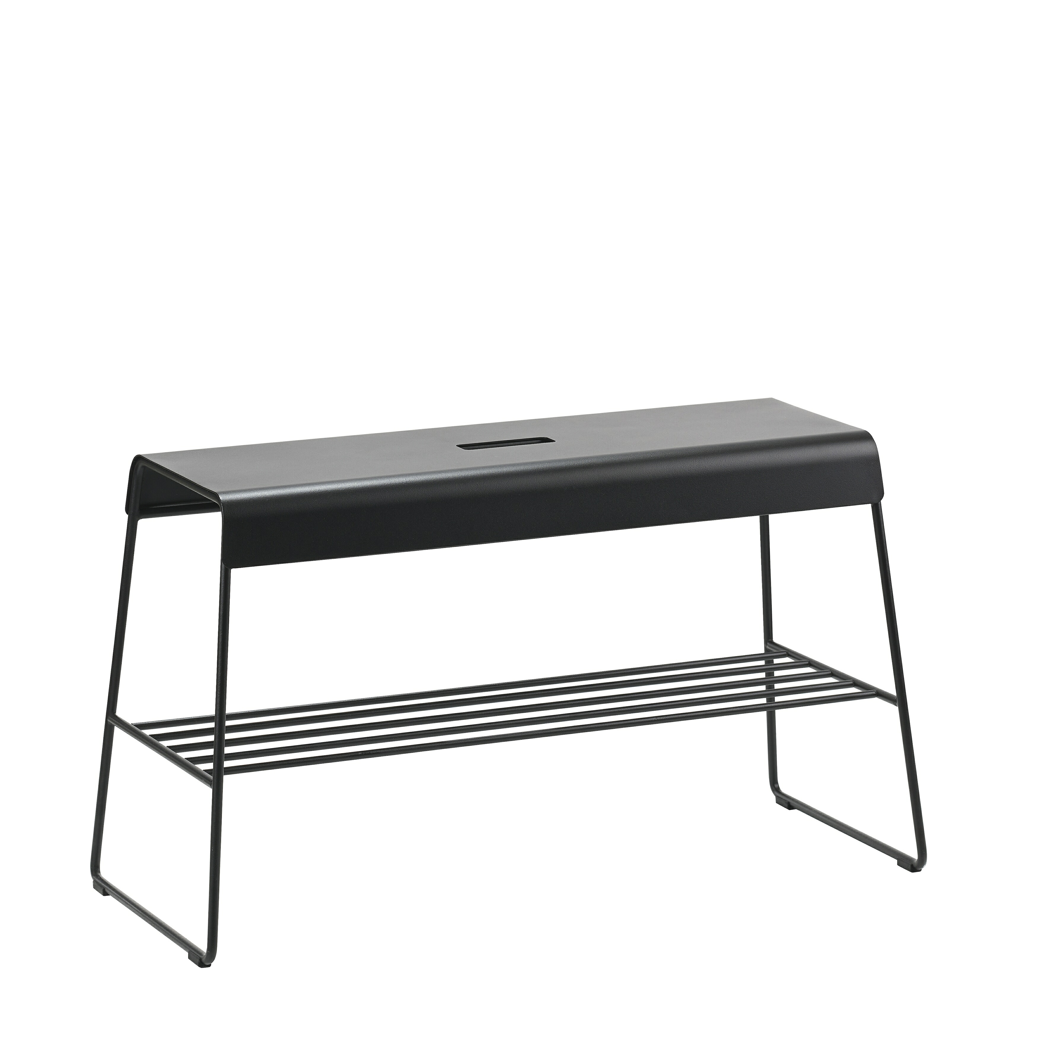 【公式】ZONE DENMARK (ゾーンデンマーク) カフェベンチ A-COLLECTION ブラック24504【おしゃれで機能的な、キッチンツールやバスグッズ、インテリア雑貨を展開する北欧デザインブランド】