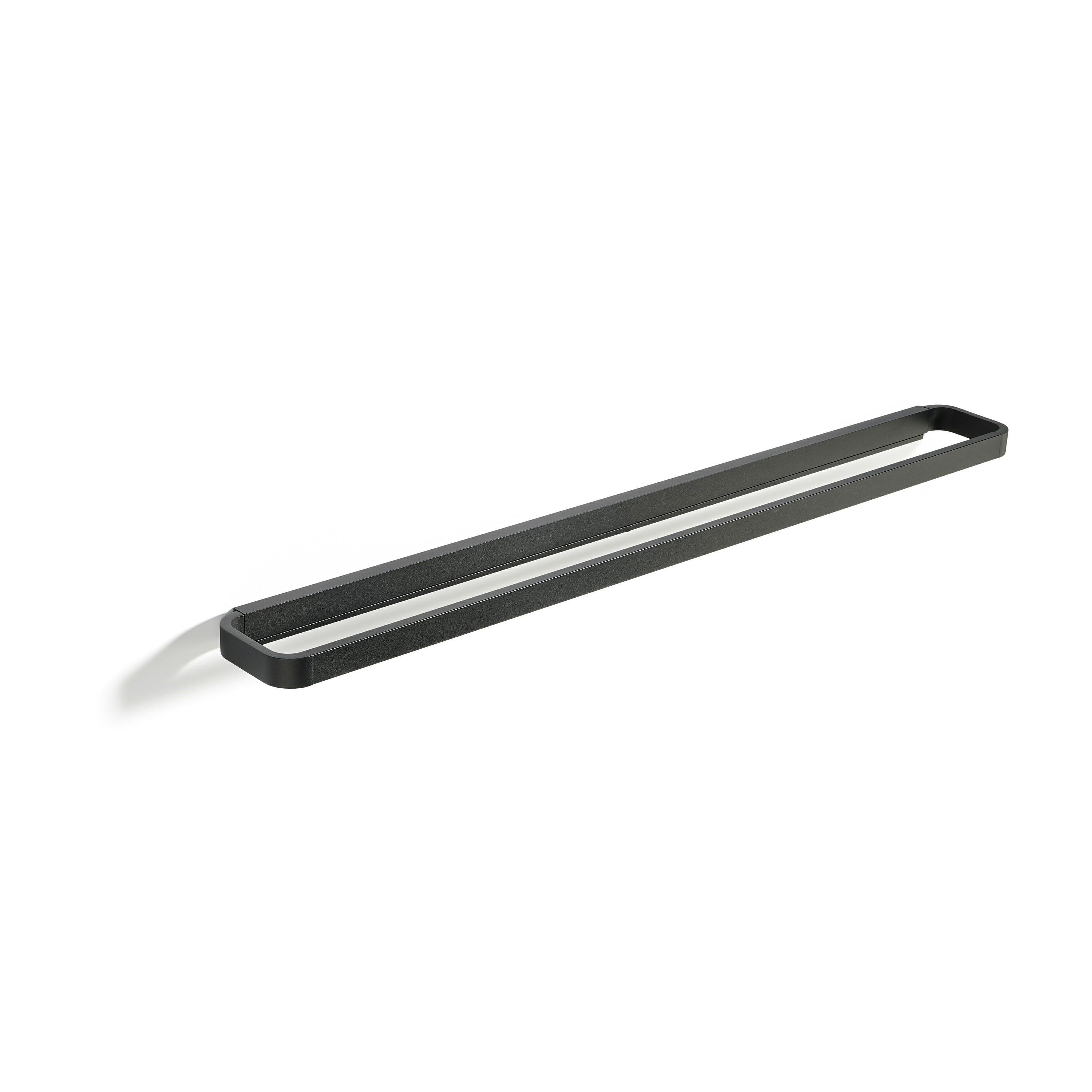 【公式】ZONE DENMARK (ゾーンデンマーク) ウォール 壁掛け シングルタオルレール 70cm RIM ブラック14640【おしゃれで機能的な、キッチンツールやバスグッズ、インテリア雑貨を展開する北欧デザインブランド】
