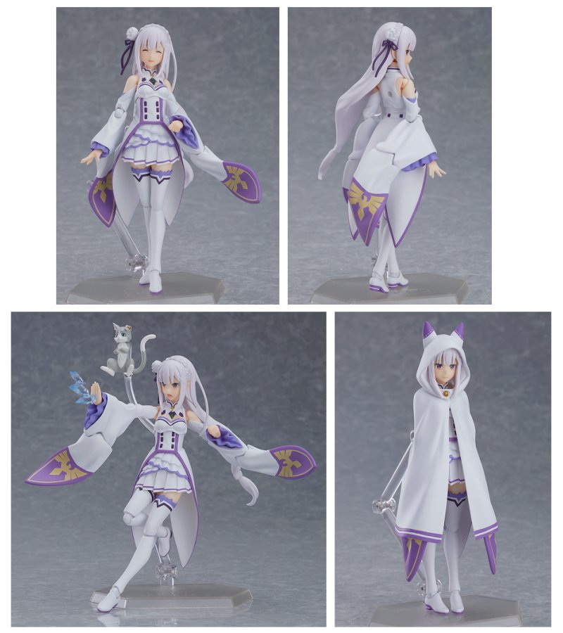 楽天市場 Figma Re ゼロから始める異世界生活 エミリア 氷魔法エフェクト 大 付き 四季の宝箱