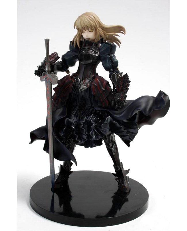 ソリッドシアター Fate/stay night セイバーオルタ 限定版 1/8スケールフィギュア画像