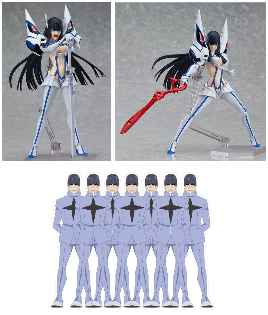 楽天市場 Figma キルラキル 鬼龍院皐月 再販 縛斬 餓虎 縛斬 蛟龍 付き 四季の宝箱