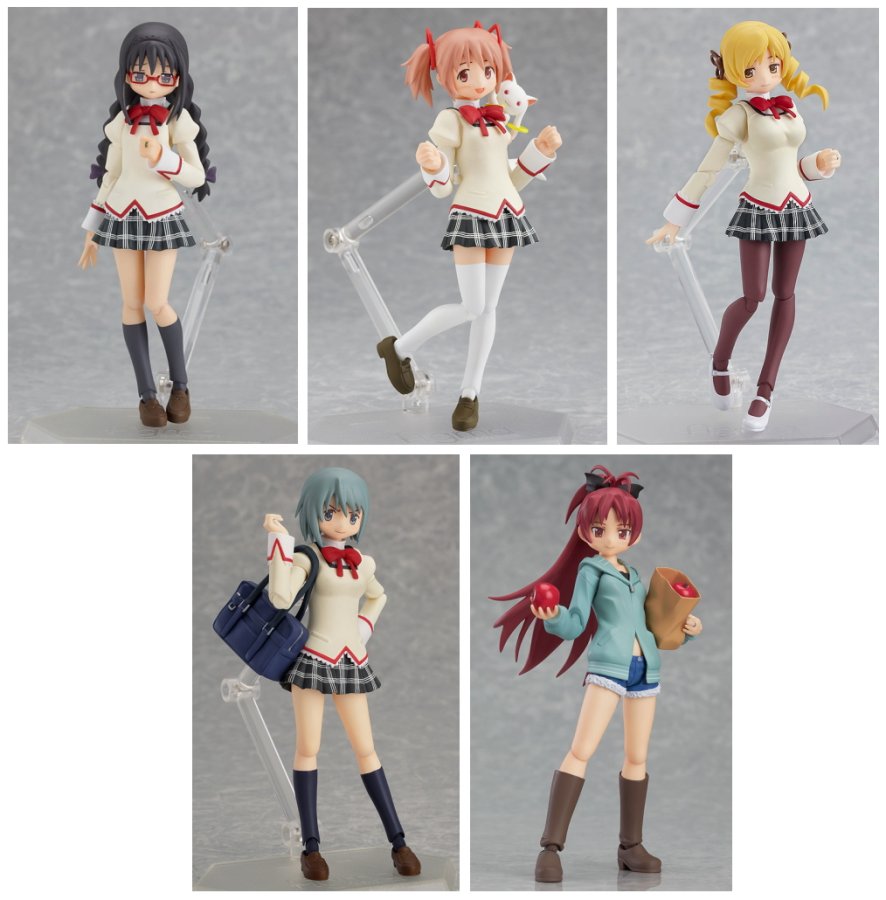 楽天市場 ｐｓｐ 魔法少女まどか マギカ ポータブル 限定契約ｂｏｘ Figma 暁美ほむら 巴マミ 美樹さやか 佐倉杏子 制服ver 私服ver 全５種セット 四季の宝箱