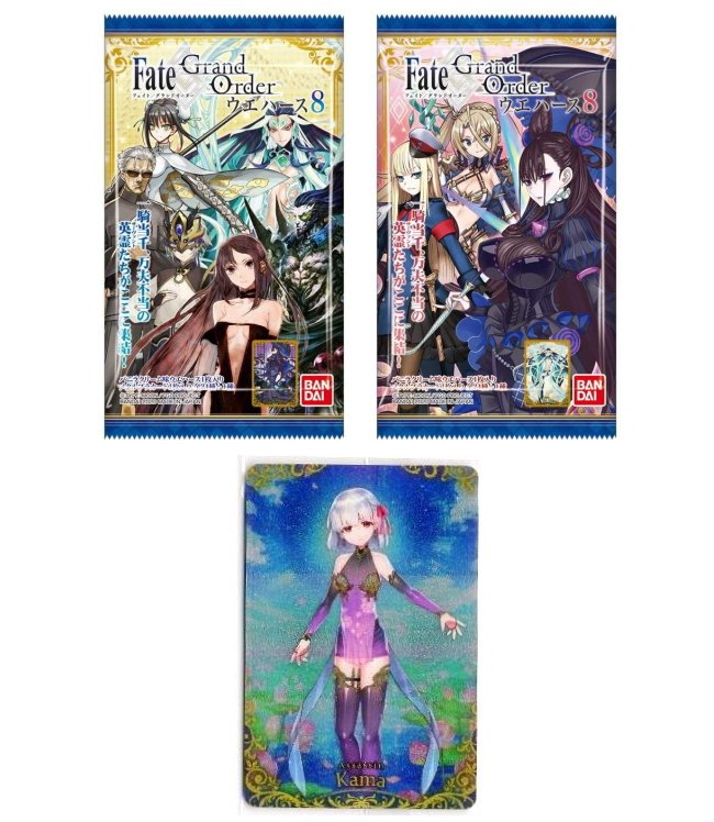 楽天市場 Fate Grand Order ウエハース８ シークレット入り 全２５種セット 四季の宝箱