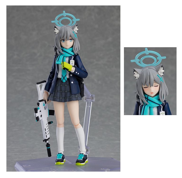 開封済み　figma 砂狼シロコ　ブルーアーカイブ figma 砂狼シロコ