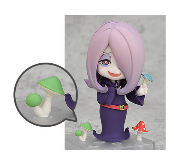 ねんどろいど リトルウィッチアカデミア スーシィ・マンババラン（2次再販） 「追加きのこ」付き画像