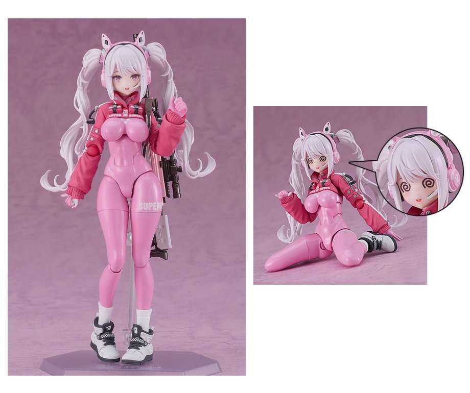 figma 勝利の女神：NIKKE アリス（再販） 「ぐるぐる目顔」パーツ付き｜四季の宝箱