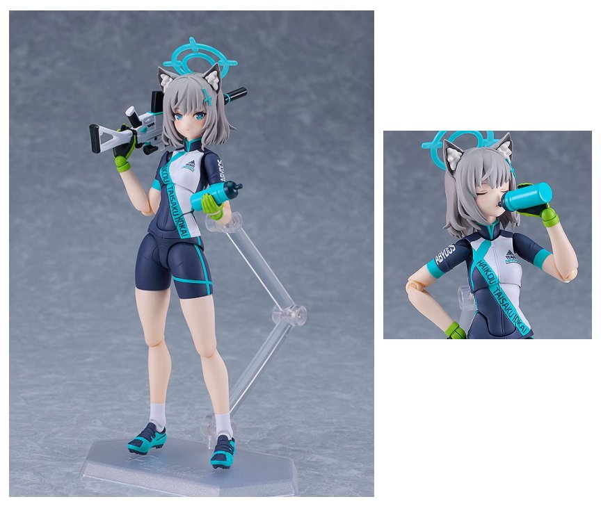 楽天市場】figma ブルーアーカイブ -Blue Archive- 砂狼シロコ（再販