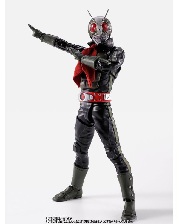 S.H.Figuarts（真骨彫製法） 仮面ライダー2号／一文字隼人（仮面ライダーTHE NEXT）画像