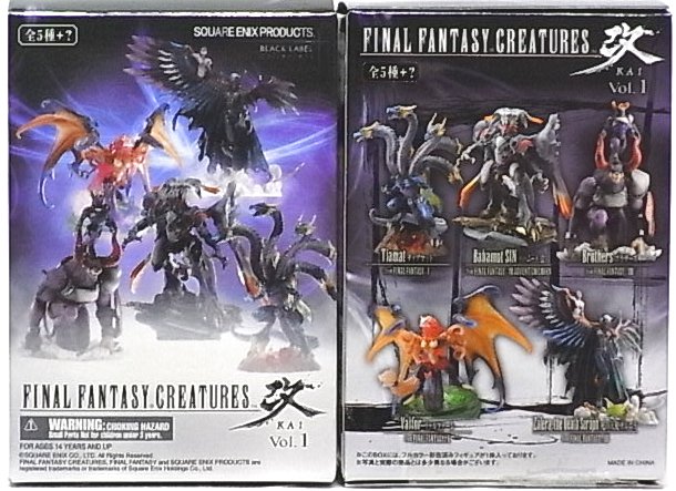 FFクリーチャーズ Vol.1,2,4 クリア5種 メタル6種 楽天市場】FINAL FANTASY CREATURES ファイナルファンタジー