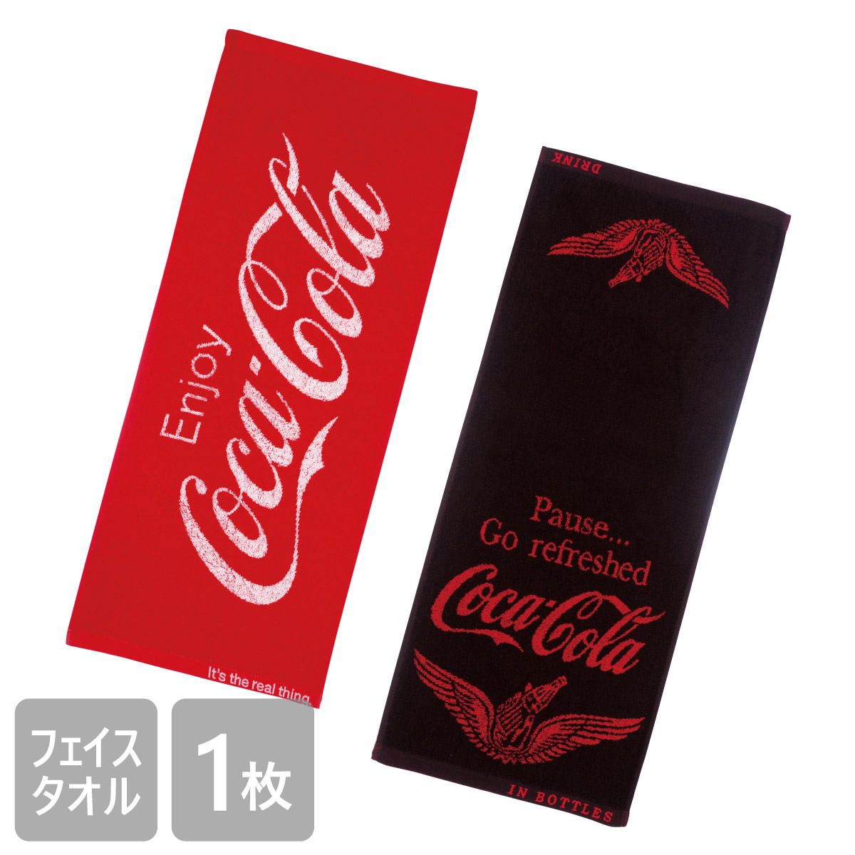 楽天市場】コカ・コーラ スポーツタオル 34×110cm Coca・Cola グッズ