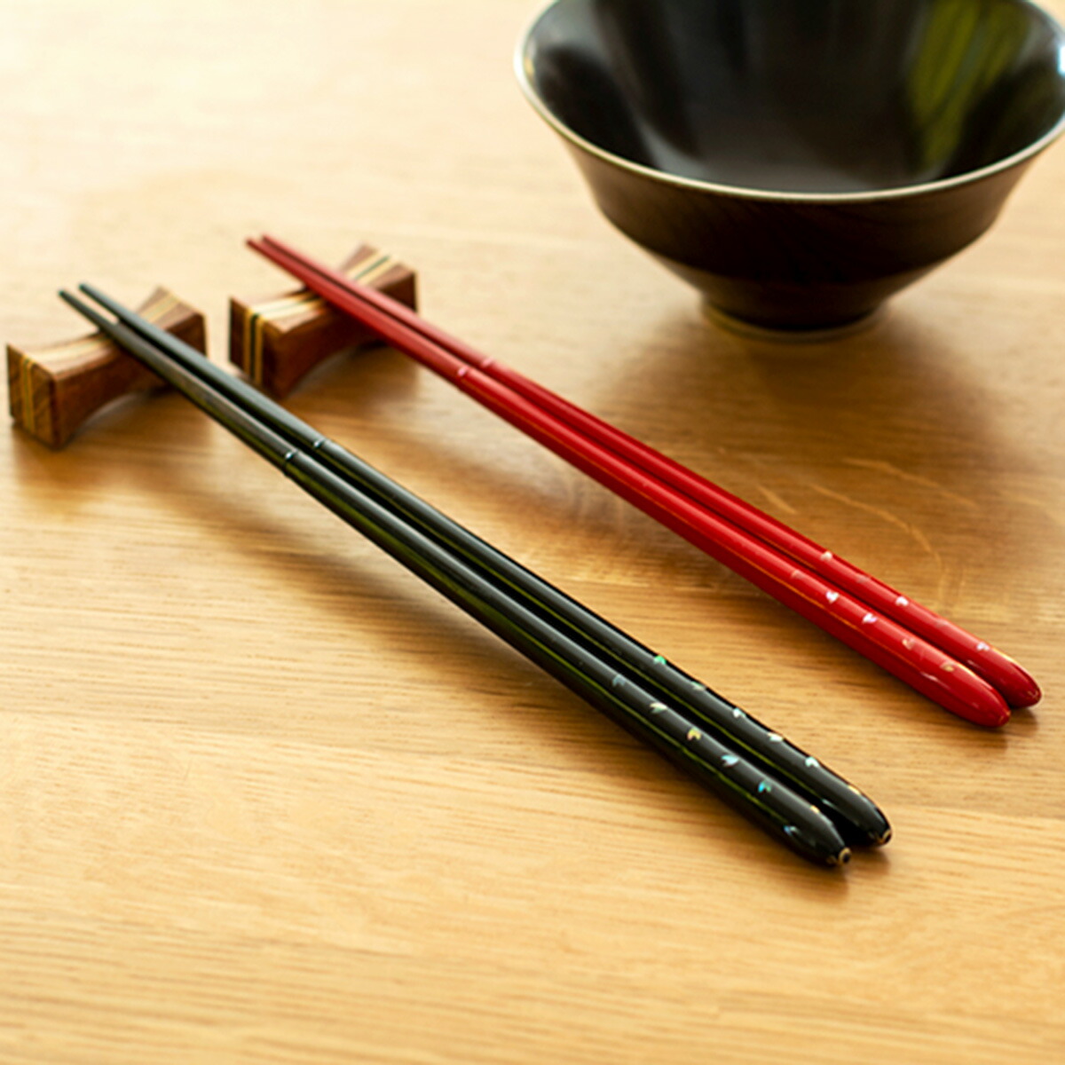 未使用 懐石道具 朱塗 刷毛目 松葉蒔絵 箸洗い 十客組 内黒 未使用 懐石道具 朱塗 刷毛目 松葉蒔絵 箸洗い 十客組 内