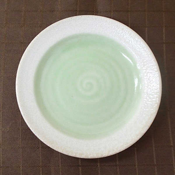 楽天市場】葉模様 取皿 青 直径13.7cm×高さ2.5cm 小皿 葉っぱ柄 葉型