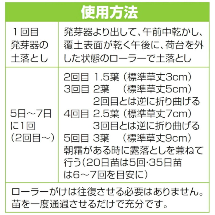 お1人様1点限り】 育苗転圧ローラー TR-1000健苗 苗踏みローラーケーエス製販 fucoa.cl