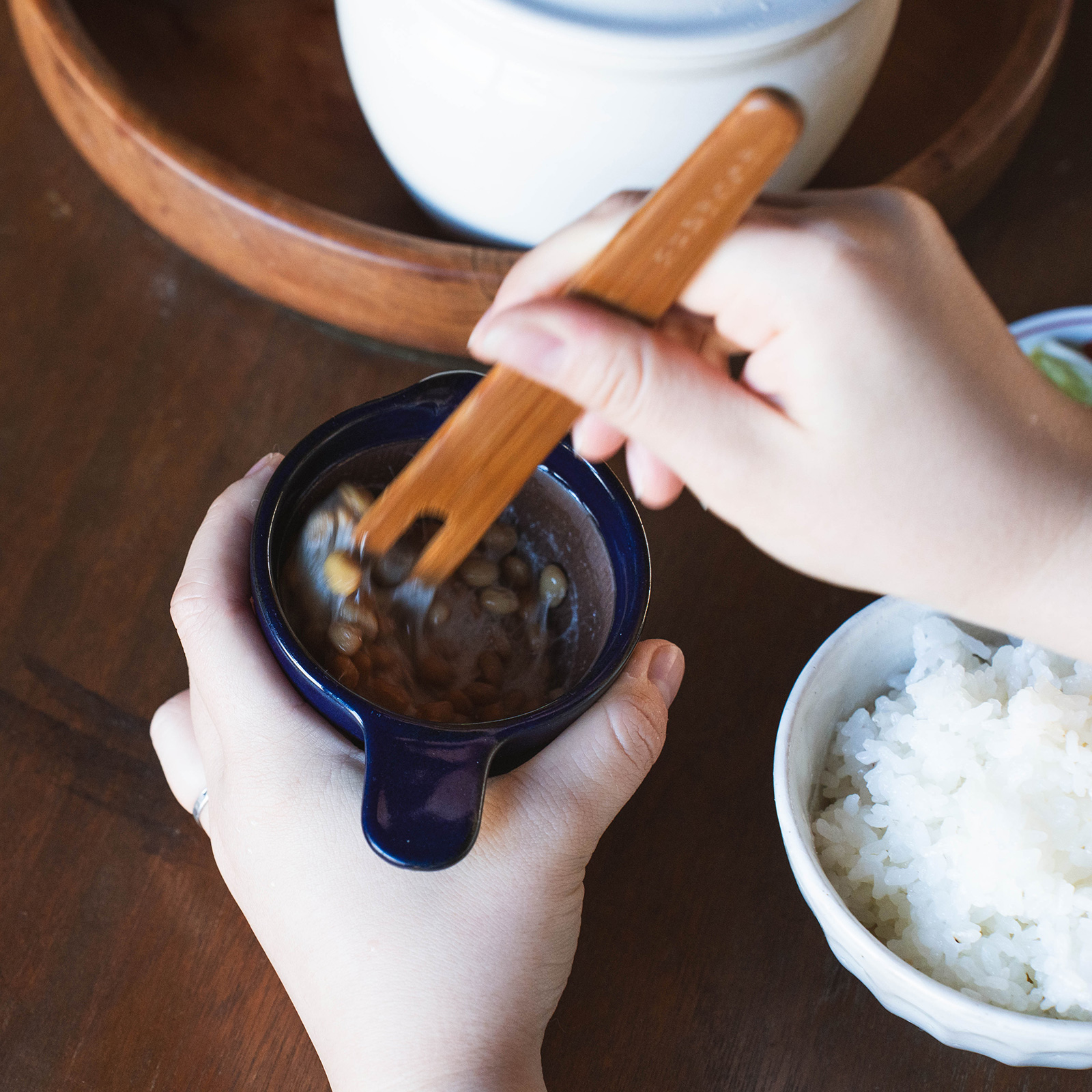 楽天市場】かもしか道具店 なっとうバチ こぶり 納豆鉢 納豆バチ