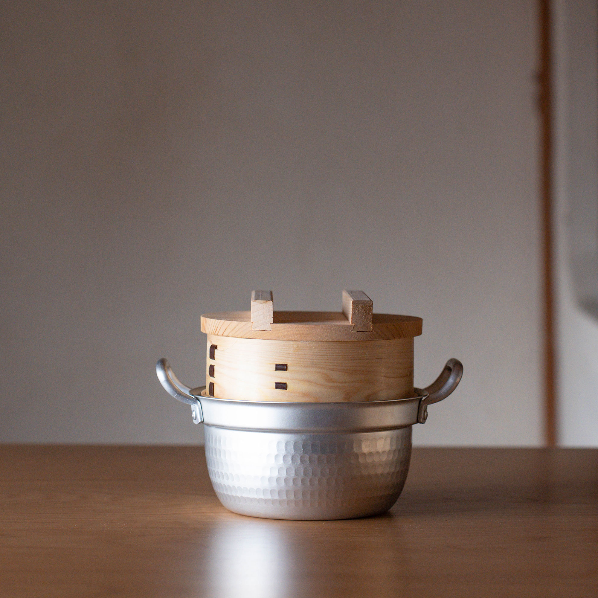 楽天市場】山一 鍋付ミニ和せいろ 21cm 和せいろ 檜 ひのき アルミ鍋