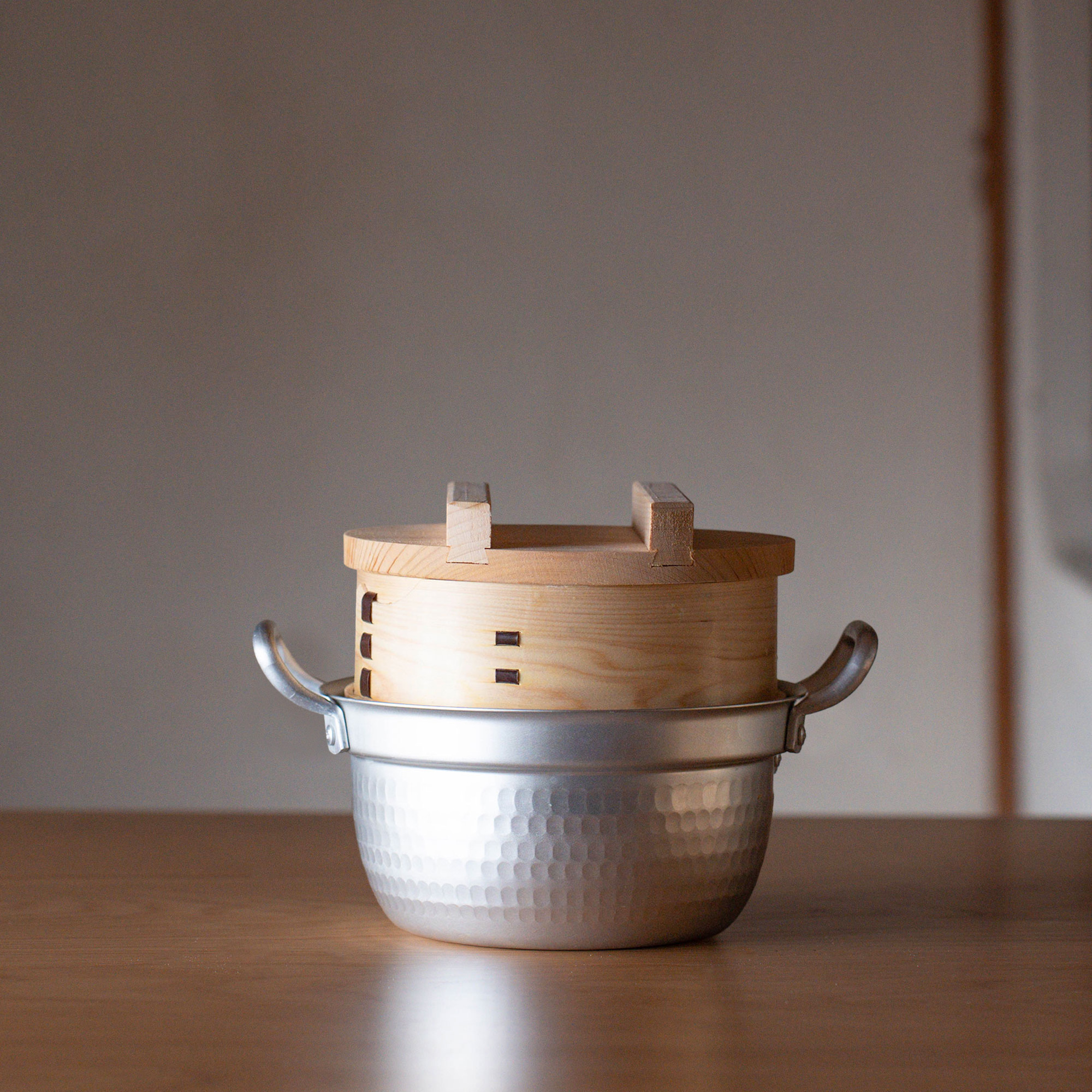 楽天市場】山一 鍋付ミニ和せいろ 21cm 和せいろ 檜 ひのき アルミ鍋