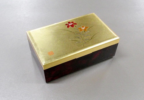 楽天市場】【金箔 箔一】花見鳥 手許箱(B5サイズ) : 金沢富山大和