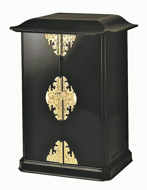 楽天市場】厨子型ミニ仏壇 大(本体+掛軸セット)【納期目安：通常2～4