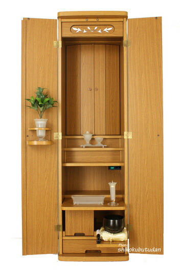 楽天市場】創価学会 仏壇 コンパクト 家具調 ニュースマイル ライト