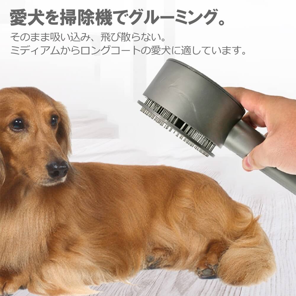 ダイソン グルーミング ツール Dyson ダイソン 互換品 V7 V8 V10 V11 グルーミングツール ホース付き 適用する Dyson ダイソングルーミング ツール ペットブラシ 毛取り ツール Ceconsolidada Cl