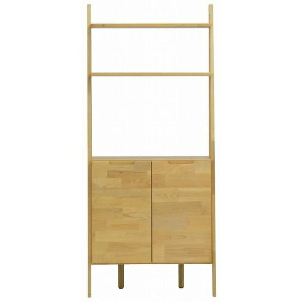 収納家具 納める かっこ良い 自然的 リビング 納める棚 肌理 側面収納家具 岩礁運動場 75両扉収納家具 NA/NA (送りとどける員備えつける) キャビネット・シェルフ-オフィス収納