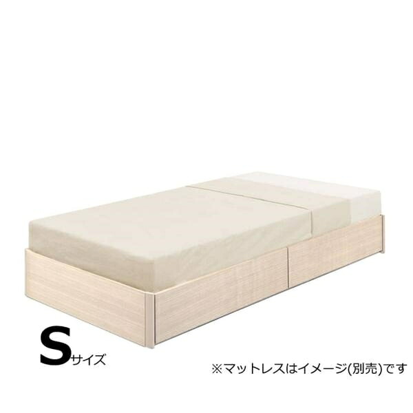 シングルフレーム スピーク3 ヘッドレス 引き付 WW(ホワイト ウォッシュ色) ※マットレス別売※ (配送員設置)｜島忠・ホームズ店