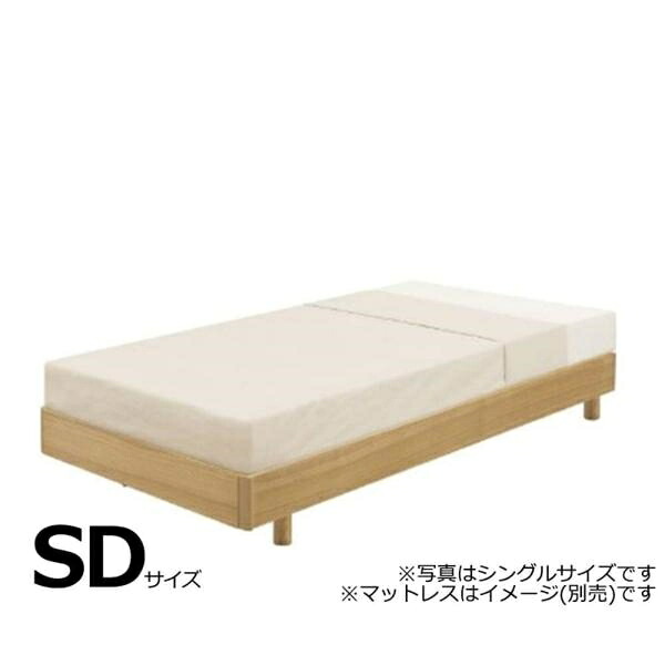 臥榻 臥榻ひな形 虚蝉ダブル 脚付き添い人 スノコ スピーク3 上端受け答え レッグ LBR(ともし火色) ※マットレス別売 島忠 ホームズ (送りとどける員とり備える)