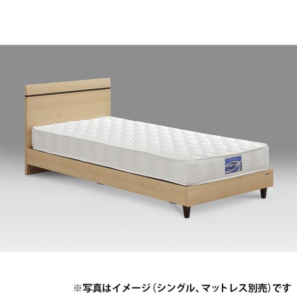 ダブルフレーム　ベッセ　フラット　引無　ＮＡ　ナチュラル　※マットレス別売　 (配送員設置)