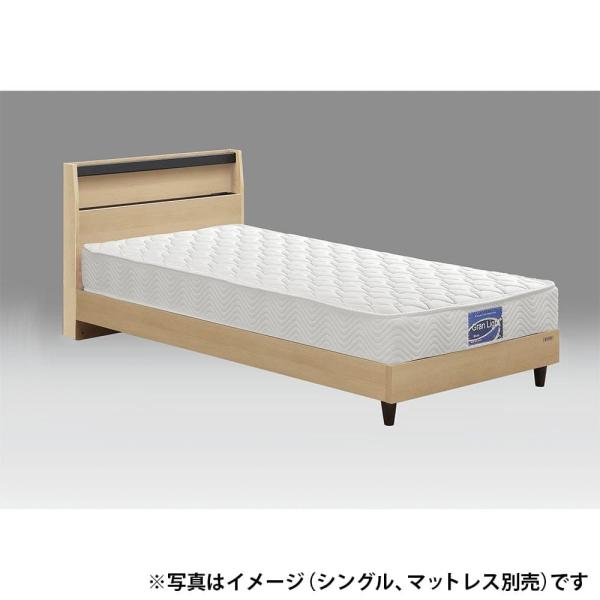 シングルフレーム　ベッセ　Ｓキャビ　引無　ＮＡ　ナチュラル　※マットレス別売　 (配送員設置)