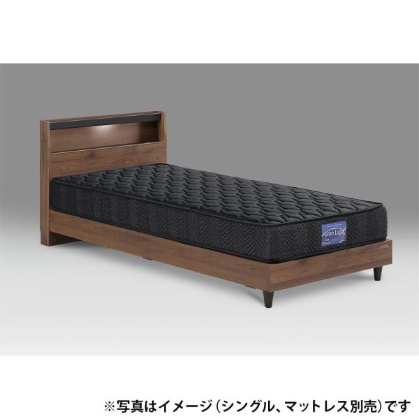 ダブルフレーム　ベッセ　Ｌキャビ　引無　ＢＲ　ブラウン　※マットレス別売　 (配送員設置)
