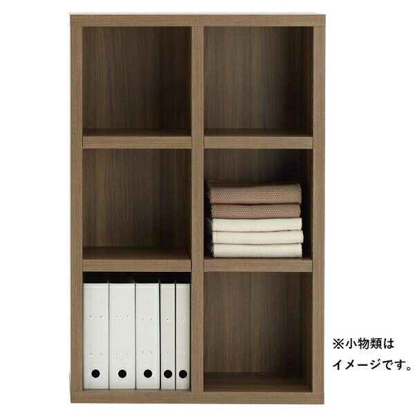 本棚 おしゃれ 収納 棚 ラック コミックラック 家具 書籍 漫画 書棚 ニューラチス FHD-75L リアルウォールナット (玄関先お渡し商品)