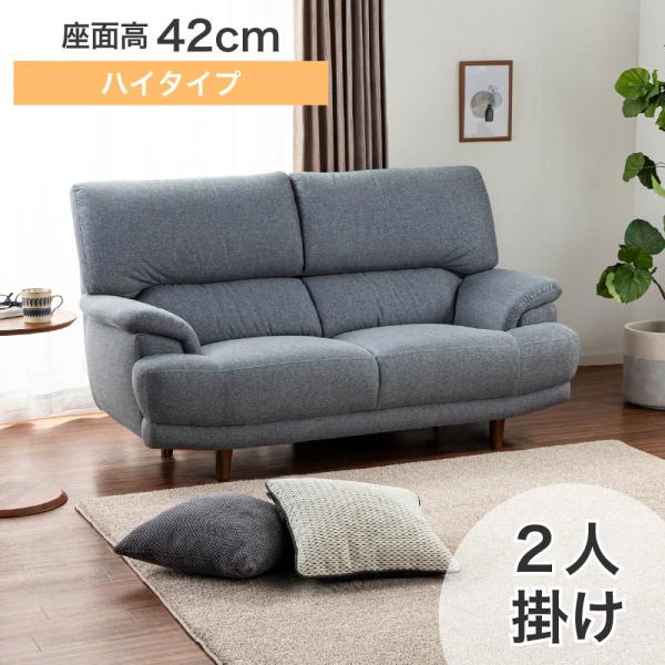長いす 長いす 2人掛け かっこ良い ゆったり 分かりやすい ニ人掛け ２人掛け長いす 御目見得077 2S ご機嫌手合いSH42 BGY (送りとどける員備えつける) ソファ-インテリア・寝具・収納