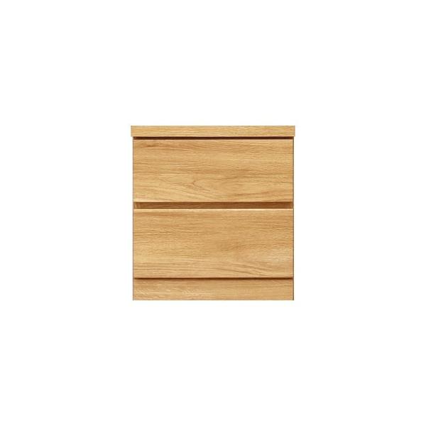ローチェスト　シルフ－フィット　４０－２段チェスト（奥行き：５５cm）オーク (玄関先お渡し商品)