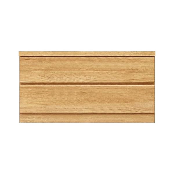 ローチェスト　シルフ－フィット　８０－２段チェスト（奥行き：５５cm）オーク (玄関先お渡し商品) 31,135円