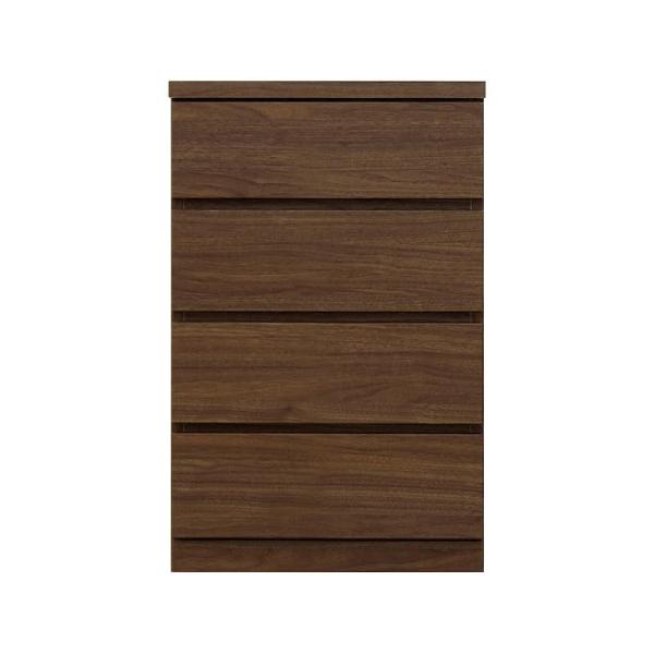 ローチェスト シルフ−フィット 50−4段チェスト(奥行き:55cm)ウォールナット (配送員設置)|島忠・ホームズ店
