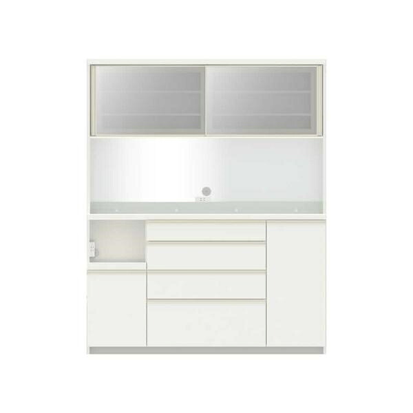 パモウナ　キッチンボード　EC/EM　ECA-1600R W パールWH (配送員設置)｜島忠・ホームズ店