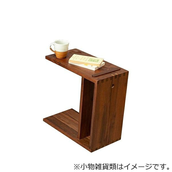 サイドテーブル ソファ 北欧 おしゃれ テーブル 木製 幅25cm リビング 配線口 ソファーテーブル サイドテーブル トラビス ST WN (玄関先お渡し商品)