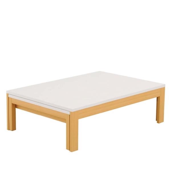 ファミリーテーブル　ロングＮ　１２０×７５　メラミン　ＮＡ／ＷＨ (配送員設置) 69,800円