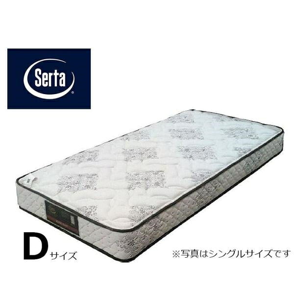 サータぺディック サータ Serta マットレス ダブル ベッド用 ポケットコイル 5.8インチ (配送員設置)
