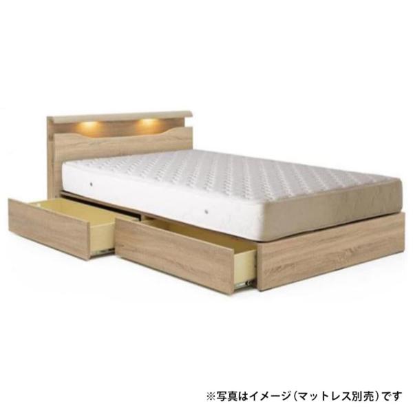 ダブルフレーム　フィズリー　引出し　ＮＡ　※マットレス別売り※ (配送員設置)
