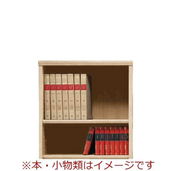 本棚 おしゃれ 収納 棚 ラック 幅70 コミックラック 家具 書籍 漫画 オープン書棚 SOK72 幅70×高さ70 ナチュナル (玄関先お渡し商品)